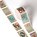 Valentine Stamps Perforated Washi Tape