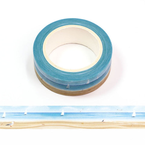 Sailboats and Sand Washi Tape