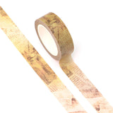Vintage Background Washi Tape