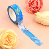 Gold Love on Blue Washi Tape