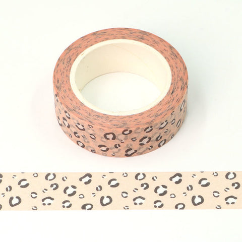 Pink Leopard Washi Tape