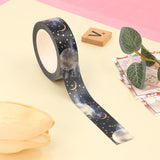 Moons with Foil Stars Washi Tape