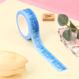 Blue Trees Sparkle Washi Tape