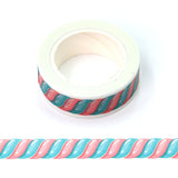 Pink and Blue Candy Washi Tape