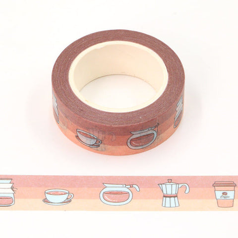Coffee Time Washi Tape