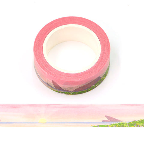 Pink Sunrise Washi Tape