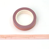 Rose Gold Foil "Today" Skinny Washi Tape