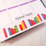 Colorful Books Wide Washi Tape