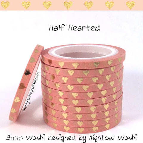 Whoops Washi - Half Hearted