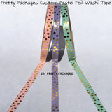 Pastel Sparkle Skinny Washi Set of Three