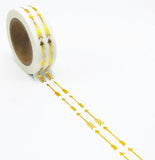 Gold Arrows Washi Tape