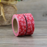 Red Ho Ho Ho Love Santa Washi Tape