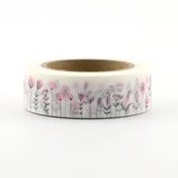 Pretty Pink Wildflowers Washi Tape
