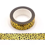 Foil Leopard Washi Tape