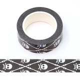 Foil Skull and Crossbones Washi Tape