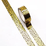 Foil Leopard Washi Tape