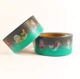 Cute Mermaid Wide Washi Tape