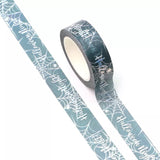 Foil Halloween Night and Spiderweb Washi Tape