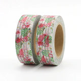 Flamingos and Stripes Washi Tape