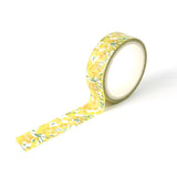 Yellow Flowers Washi Tape